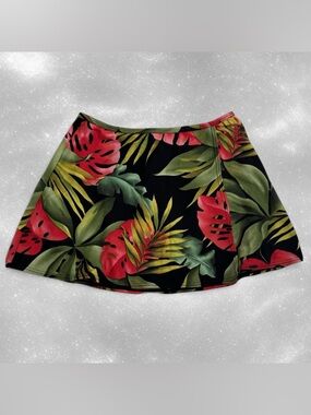 1990s Tropical Mini Skirt